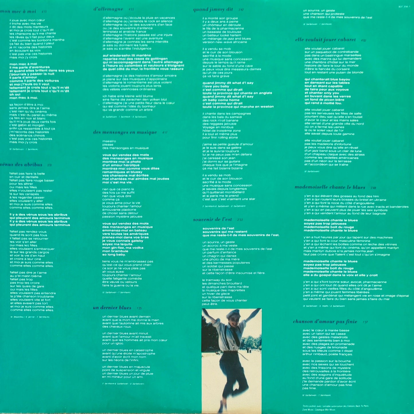 PATRICIA KAAS - Mademoiselle chante... (Pressage Canada)