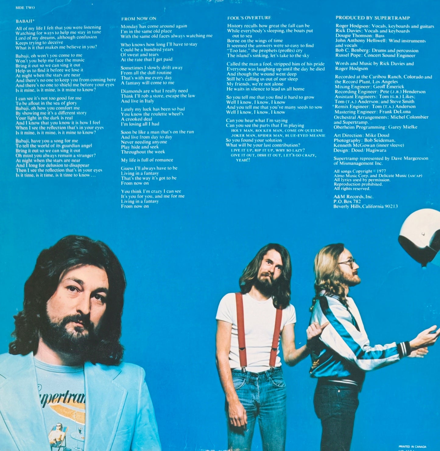 SUPERTRAMP - Even In The Quietest Moments... (Pressage Canada)