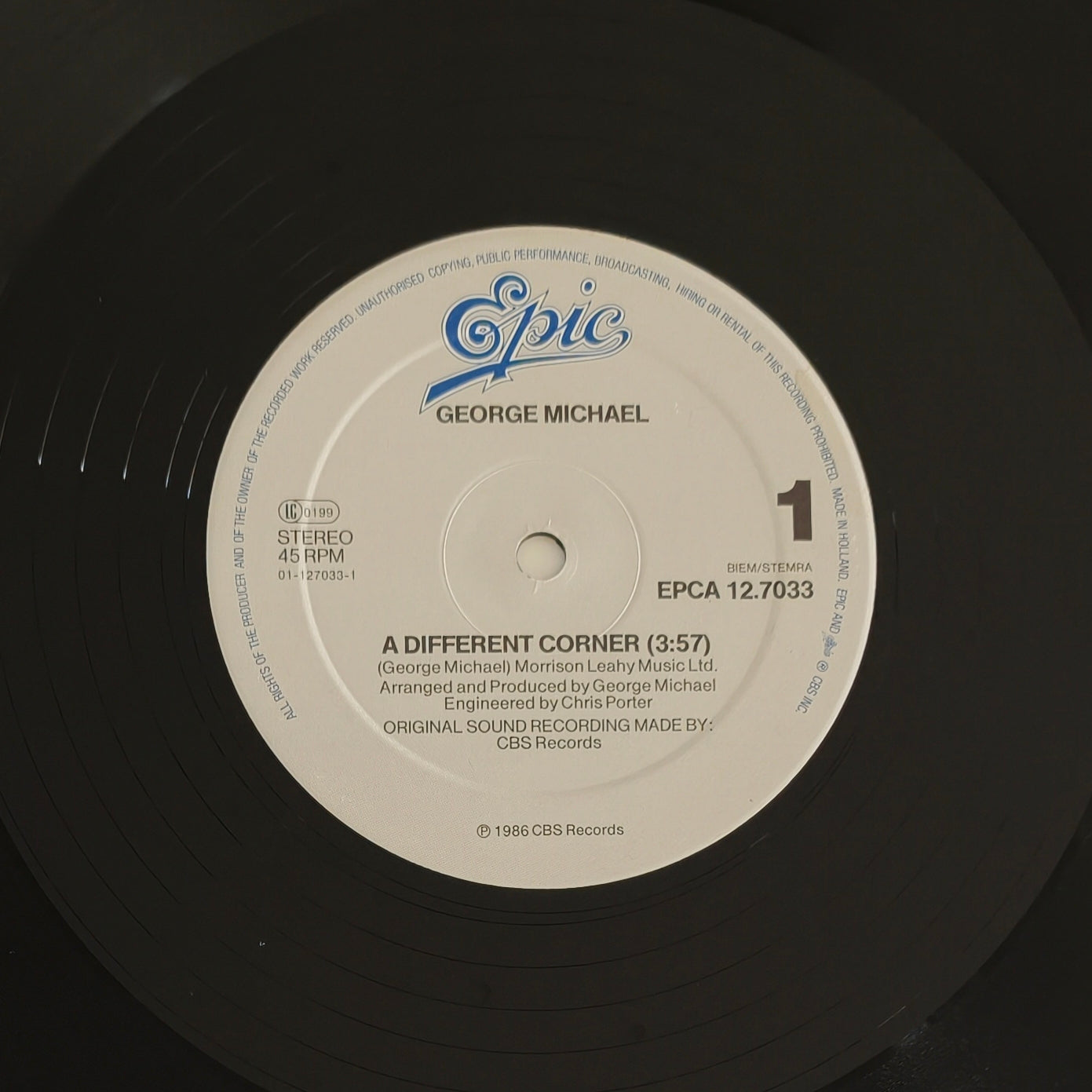 GEORGE MICHAEL - A Different Corner