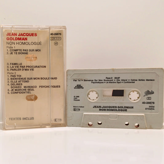 JEAN JACQUES GOLDMAN - Non homologué