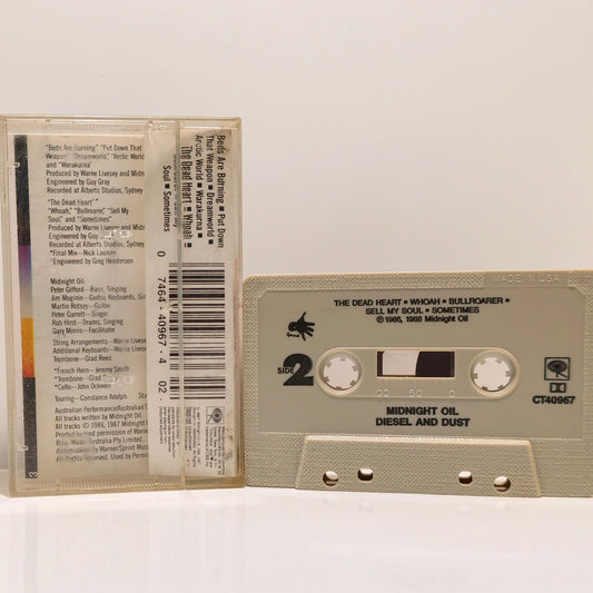 MIDNIGHT OIL - Diesel And Dust (Pressage US)