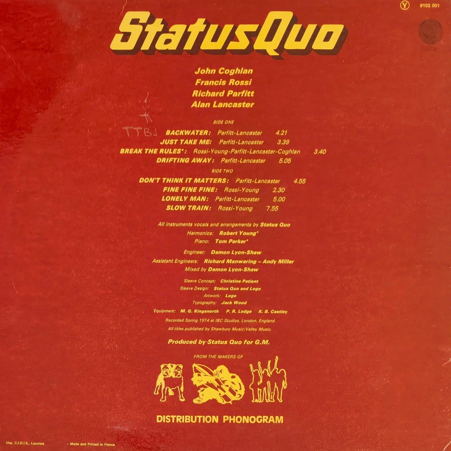 STATUS QUO - Quo