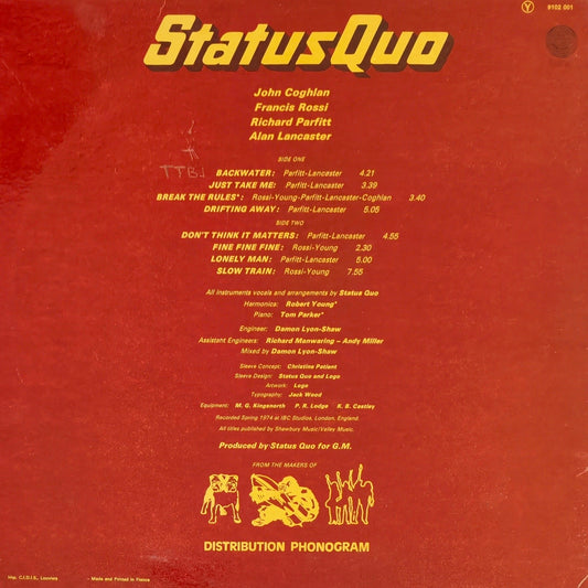 STATUS QUO - Quo