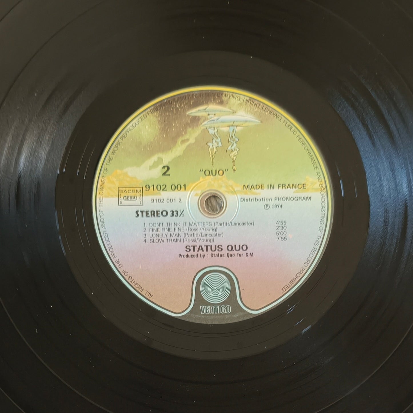 STATUS QUO - Quo