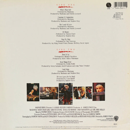 MADONNA - Who's That Girl (Original Motion Picture Soundtrack)