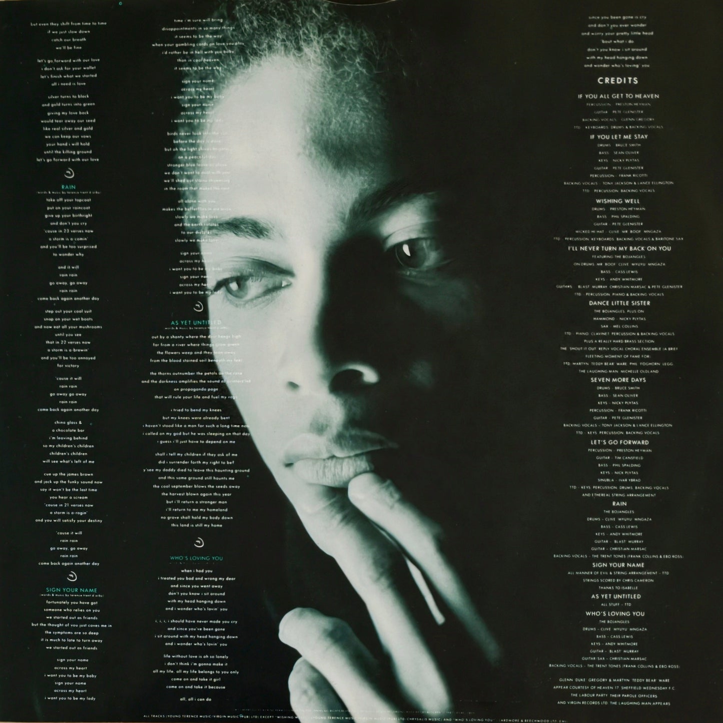 TERENCE TRENT D'ARBY - Introducing The Hardline According To Terence Trent D'Arby