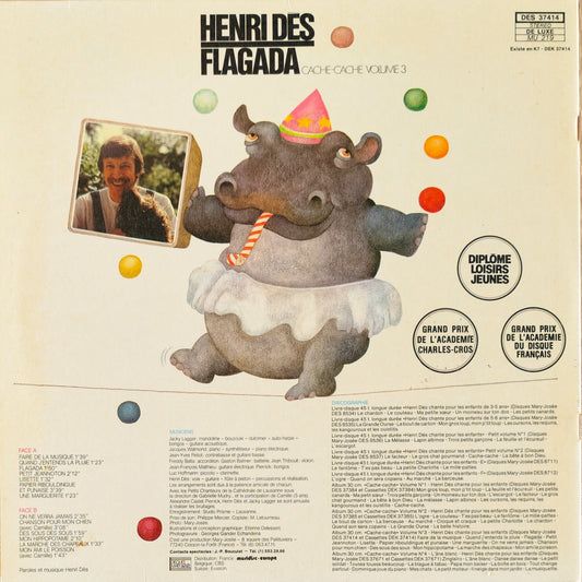 HENRI DES - Cache-Cache Volume 3 - Flagada