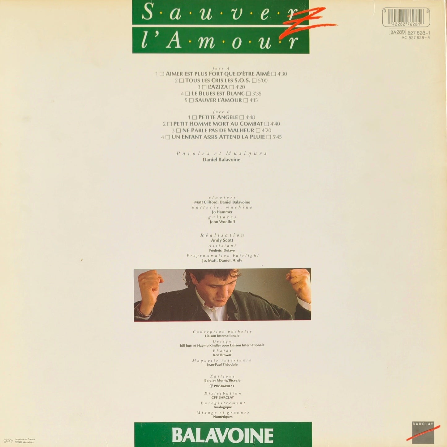 DANIEL BALAVOINE - Sauver L'Amour