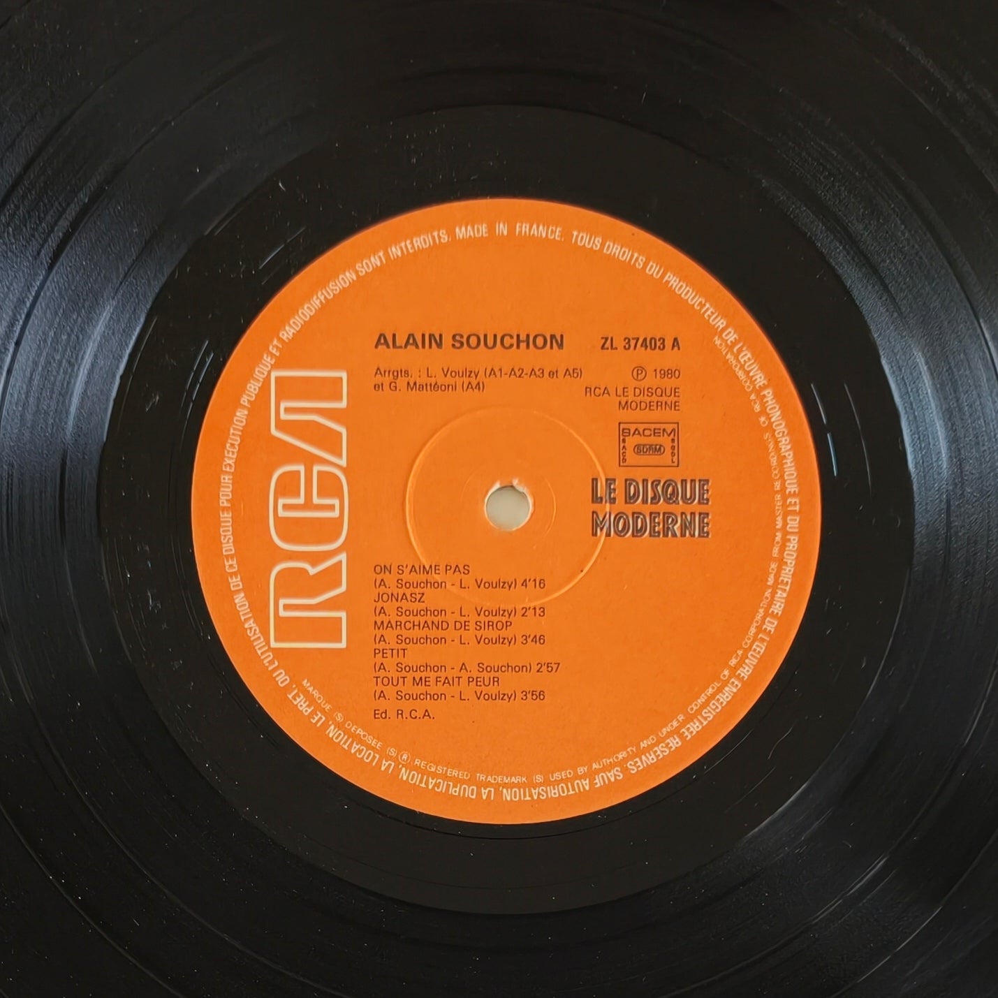 ALAIN SOUCHON - Rame