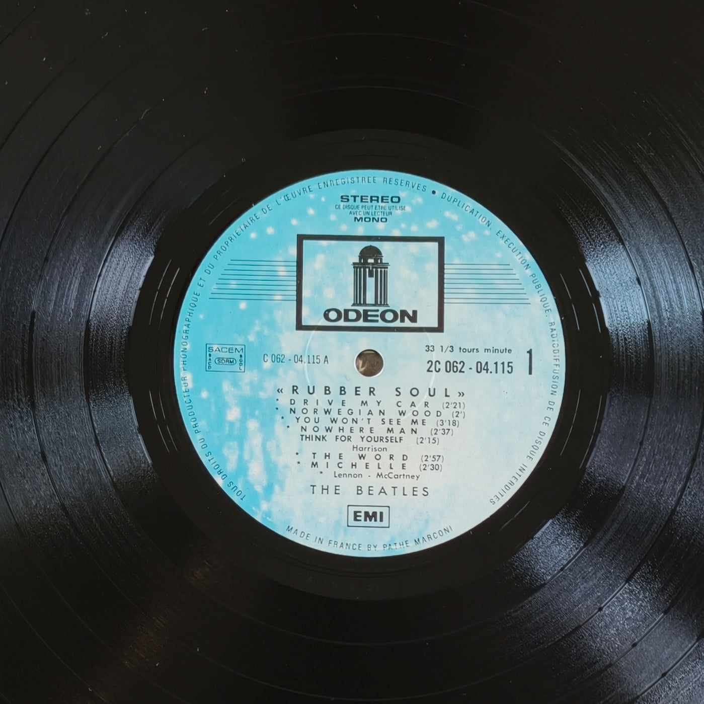 THE BEATLES - Rubber Soul