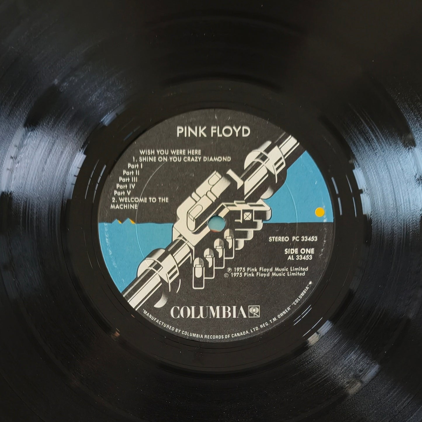 PINK FLOYD - Wish You Were Here (Pressage Canada)