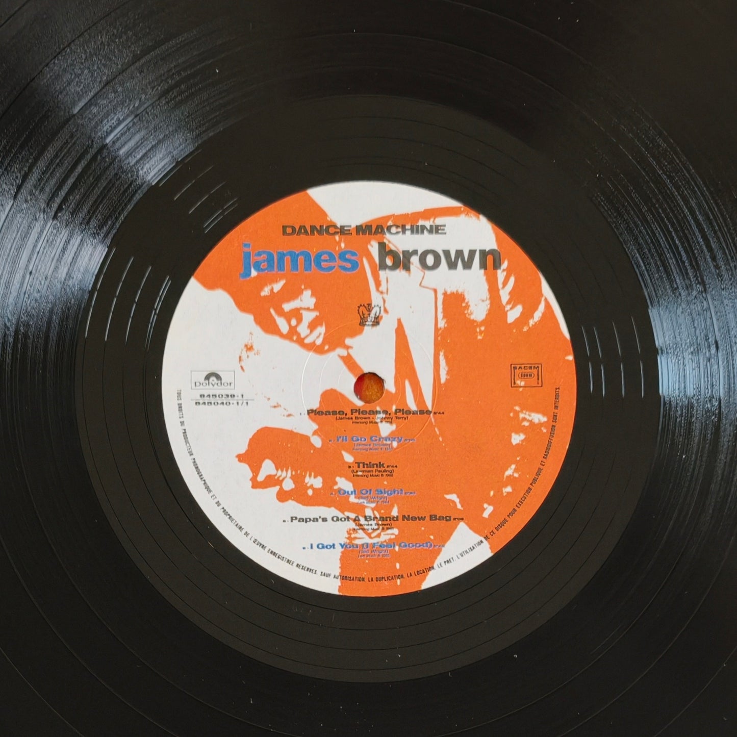 JAMES BROWN - Dance Machine