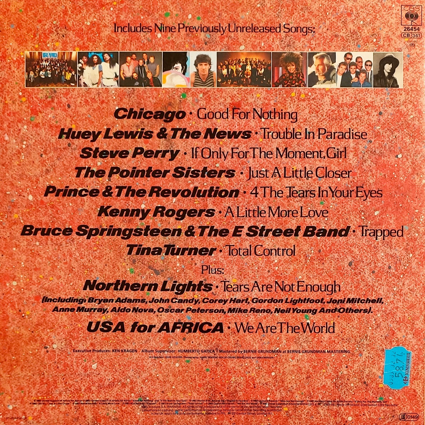 USA FOR AFRICA - We Are The World