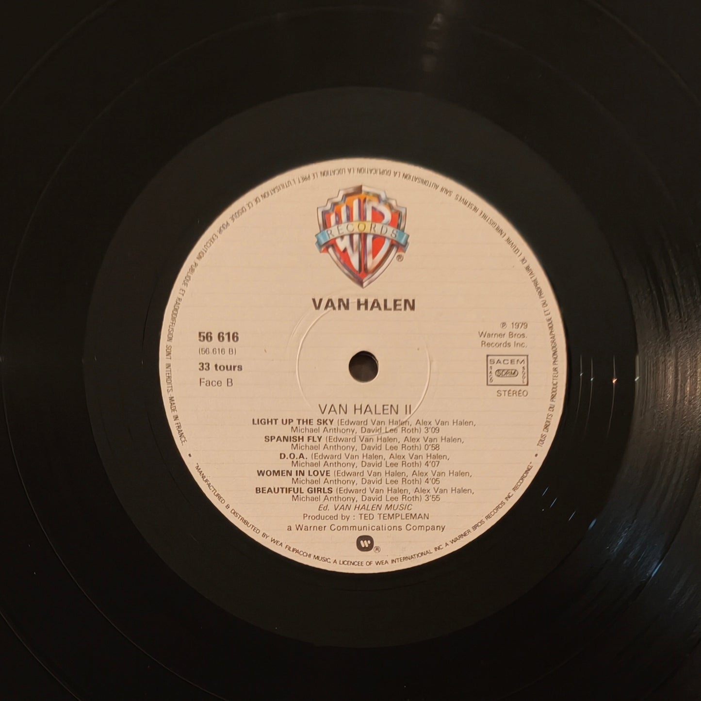 VAN HALEN - Van Halen II