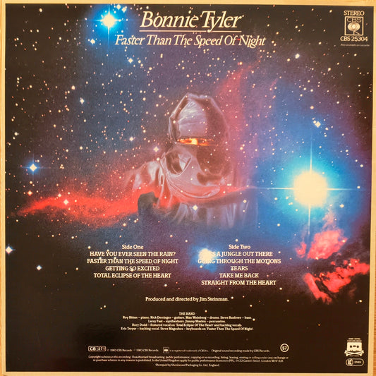 BONNIE TYLER - Faster Than The Speed Of Night