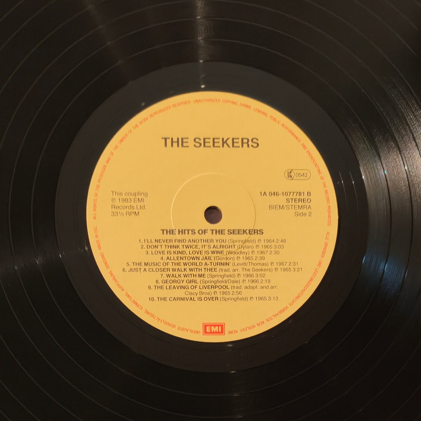 THE SEEKERS - The Hits Of The Seekers