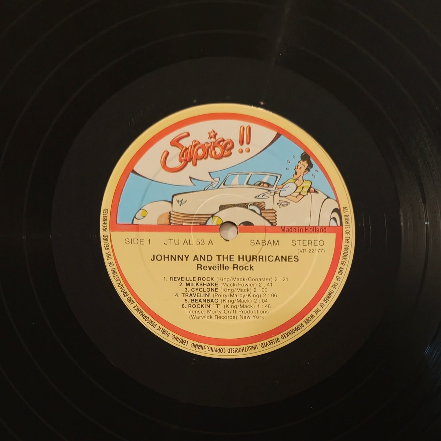 JOHNNY AND THE HURRICANES - Reveille Rock