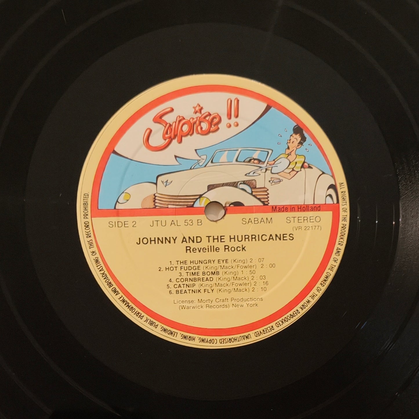 JOHNNY AND THE HURRICANES - Reveille Rock