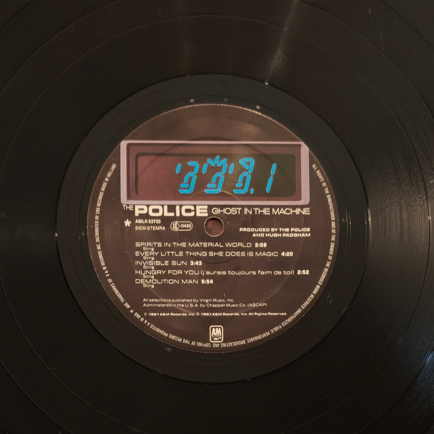 THE POLICE - Ghost in the Machine