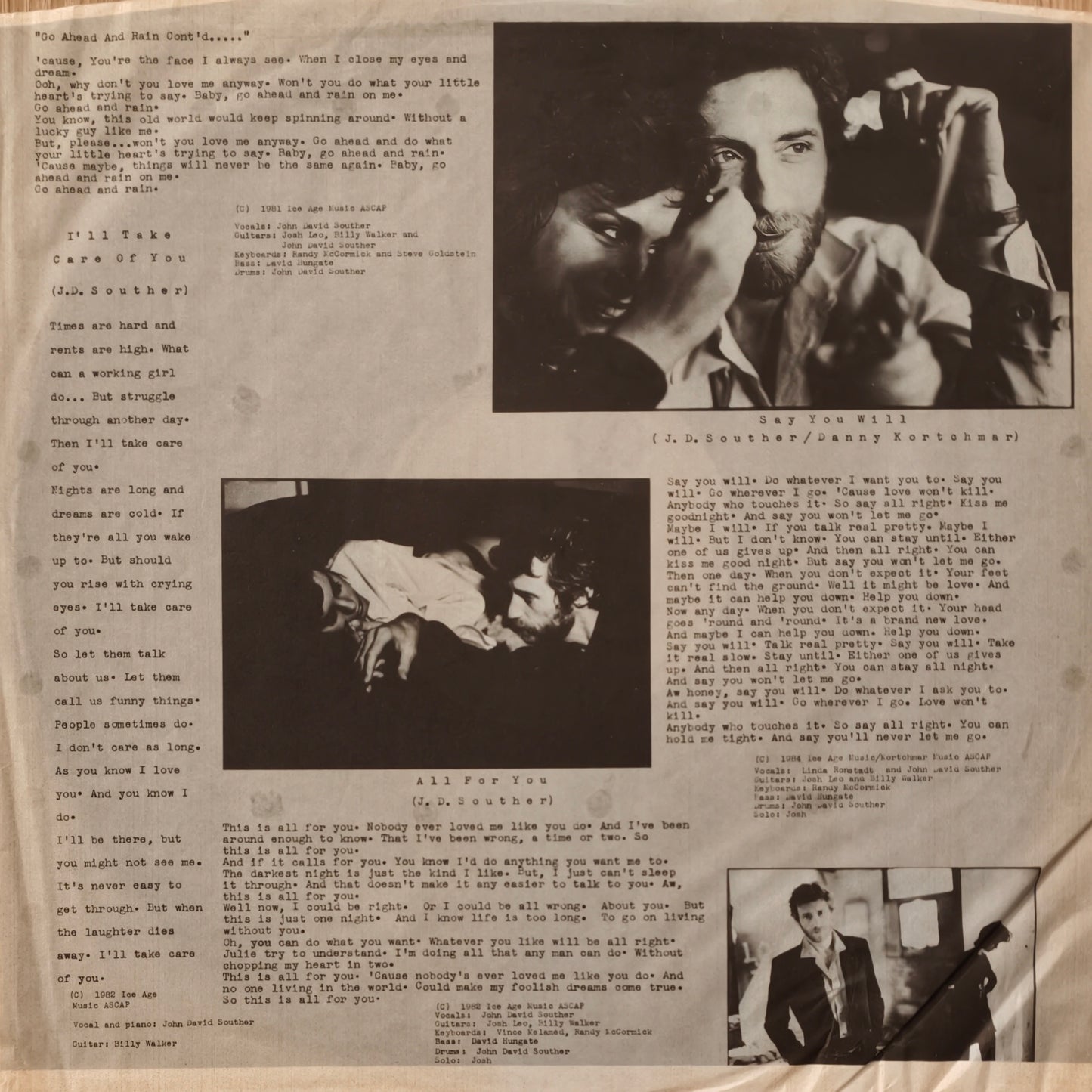 J.D. SOUTHER - Home By Dawn