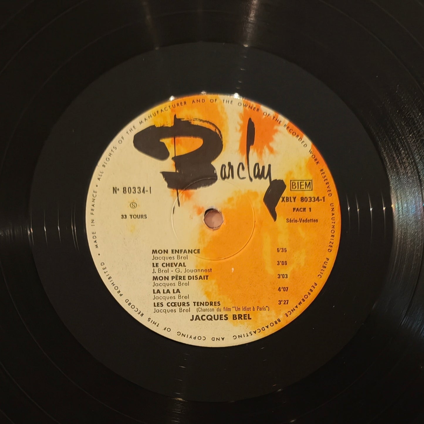 JACQUES BREL - Jacques Brel 67