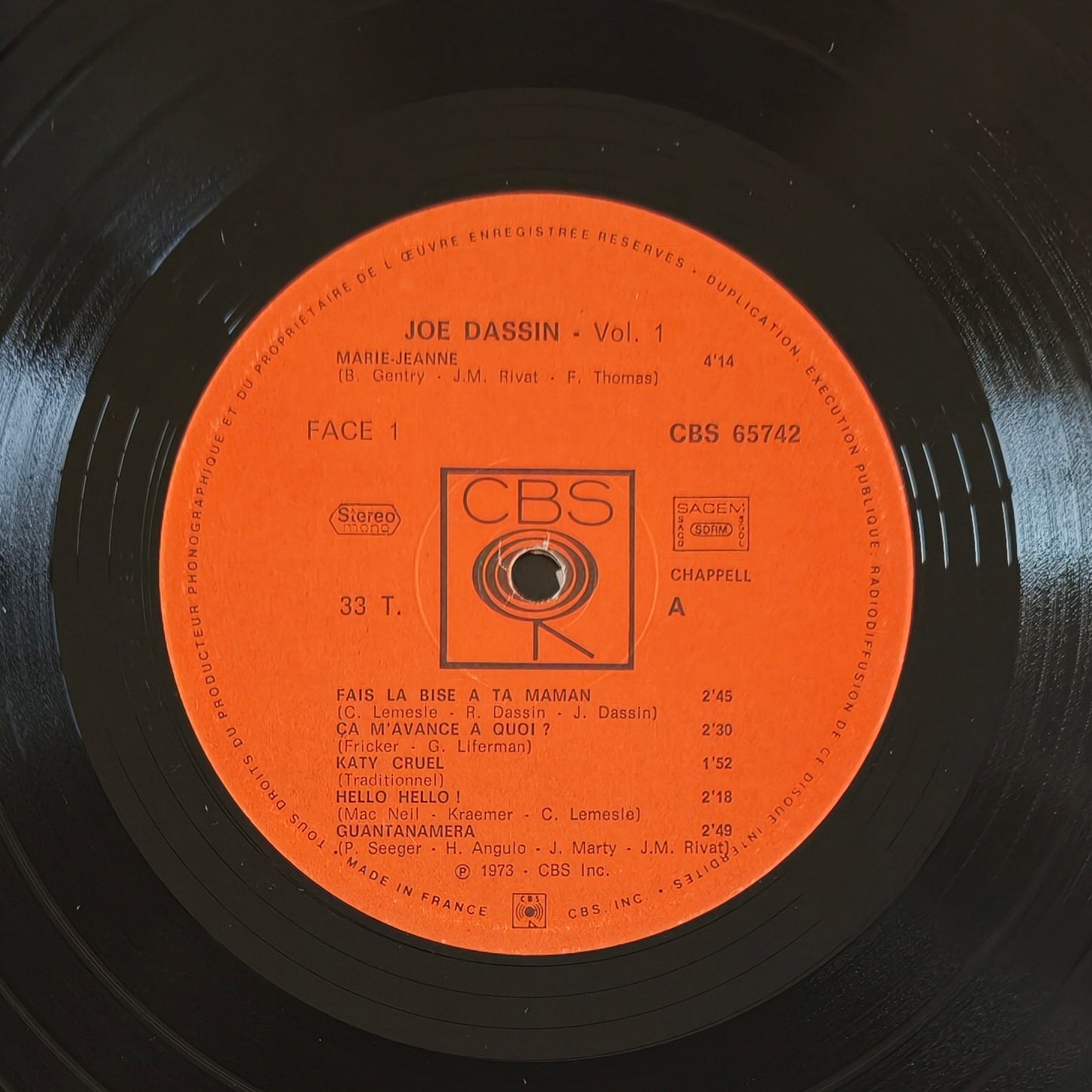 JOE DASSIN - Vol. 1 & Vol. 2