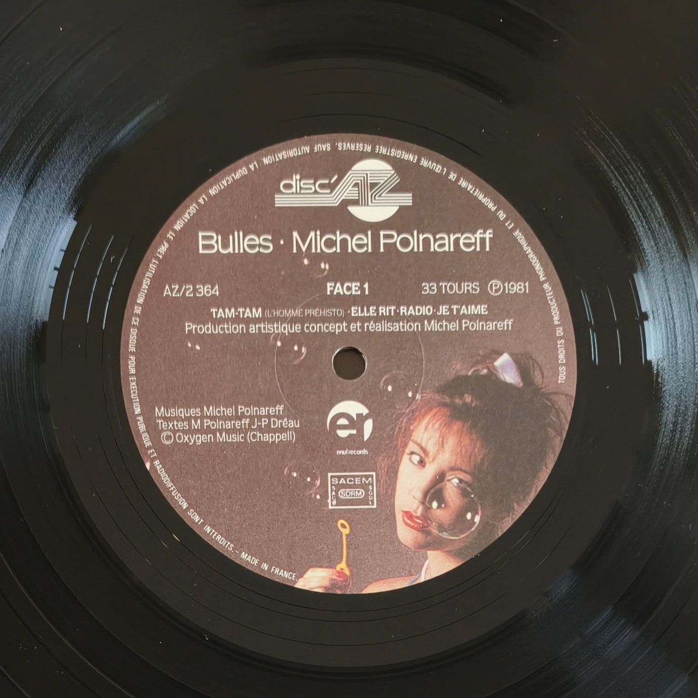 MICHEL POLNAREFF - Bulles