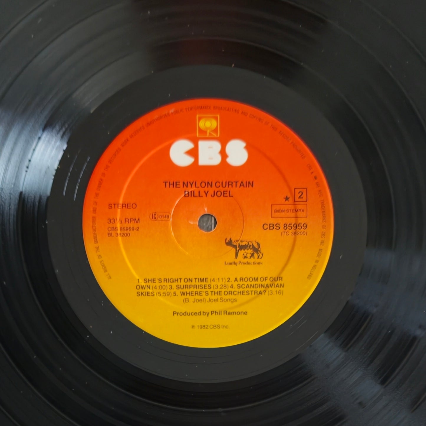 BILLY JOEL - The Nylon Curtain