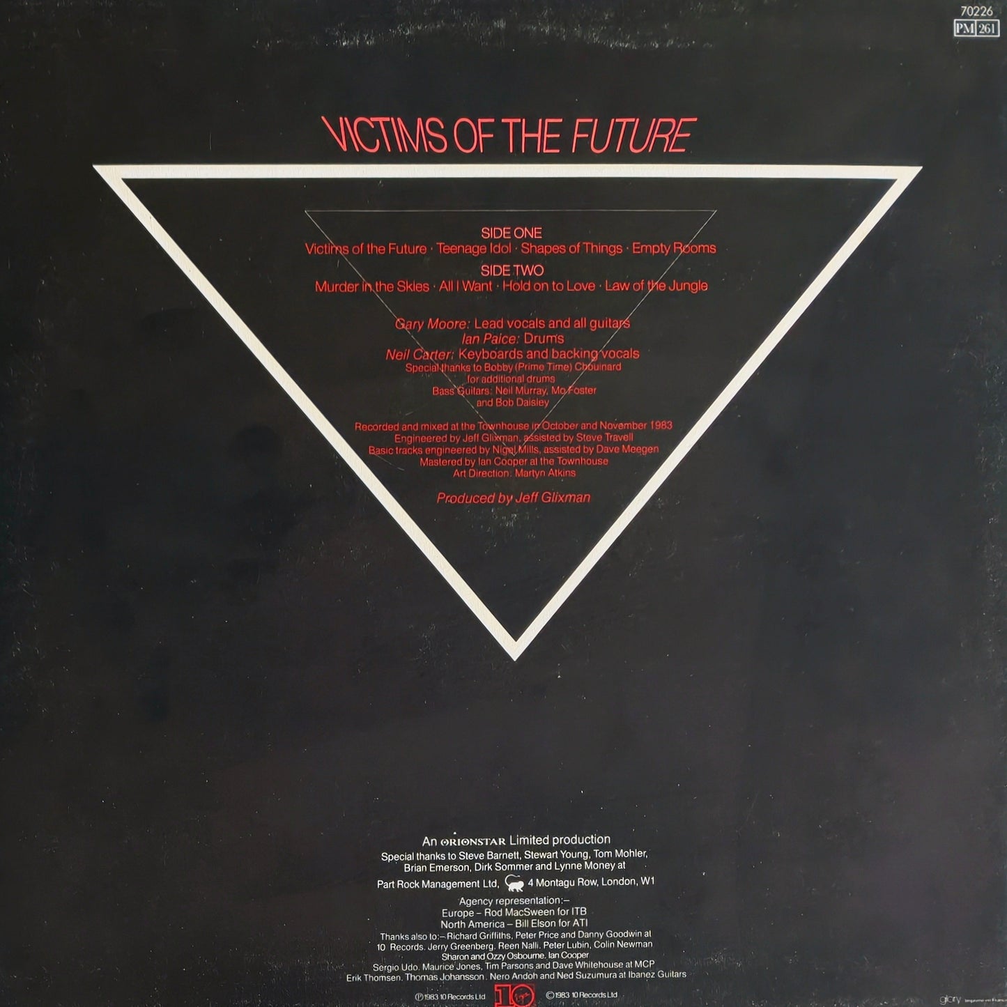 GARY MOORE - Victims Of The Future