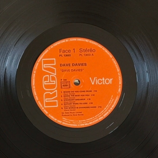 DAVE DAVIES - AFL1-3603
