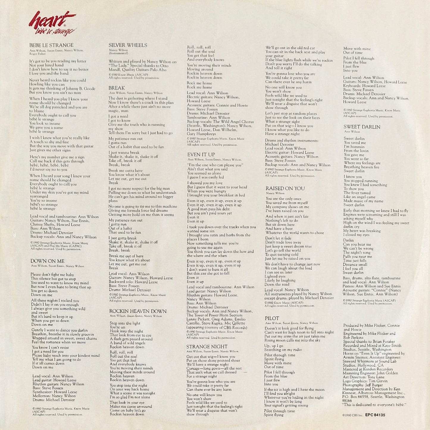 HEART - Bebe Le Strange