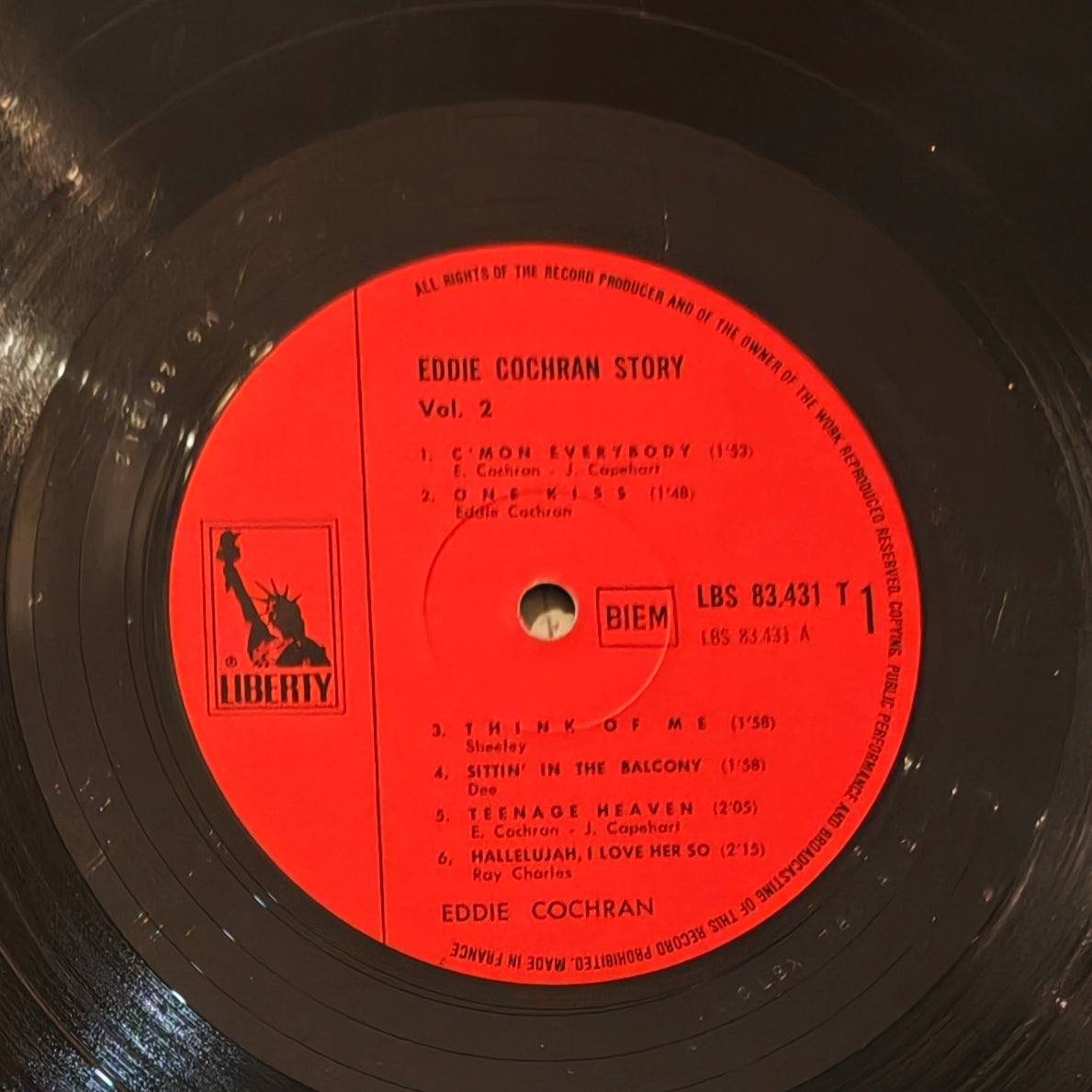 EDDIE COCHRAN - Story Volume 2