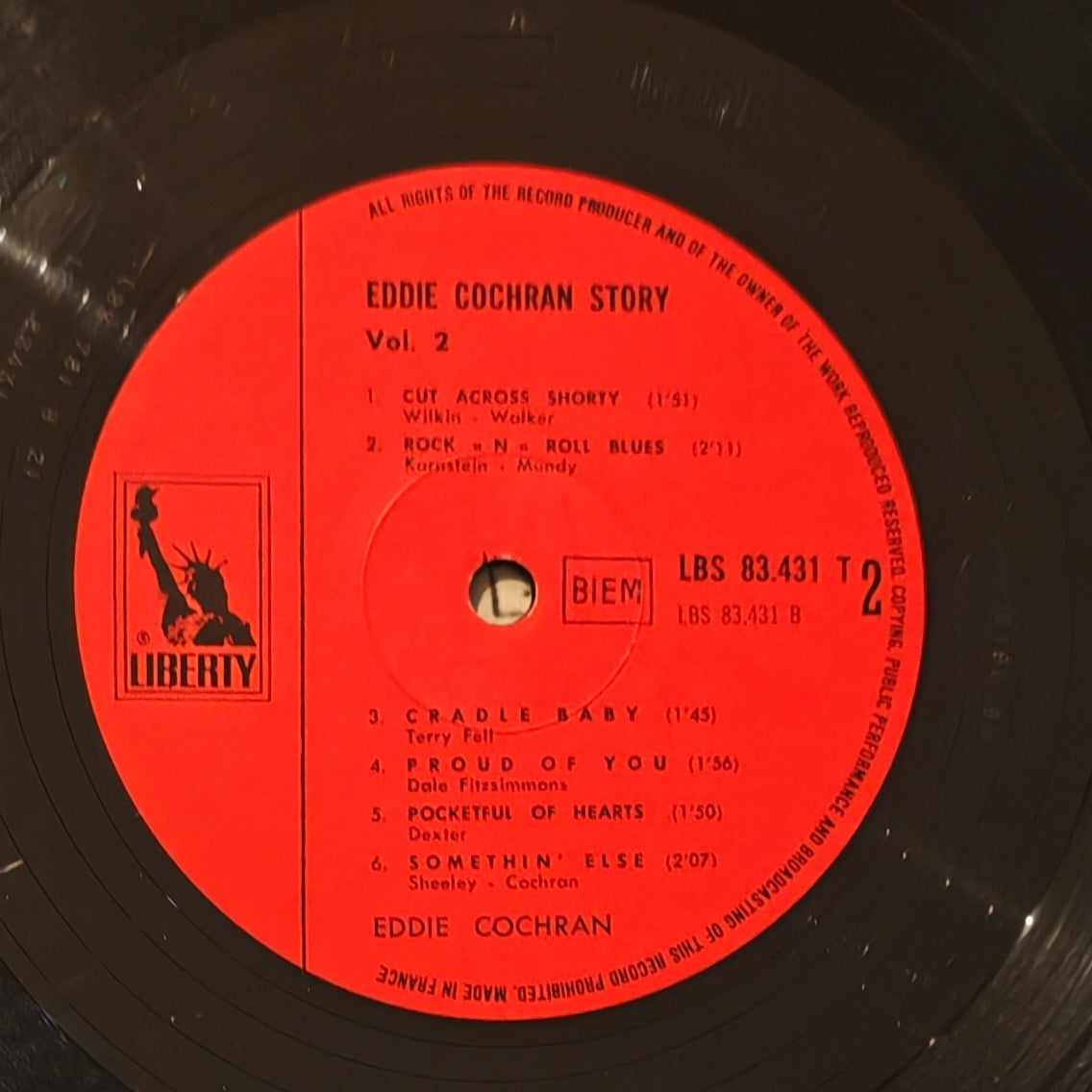 EDDIE COCHRAN - Story Volume 2