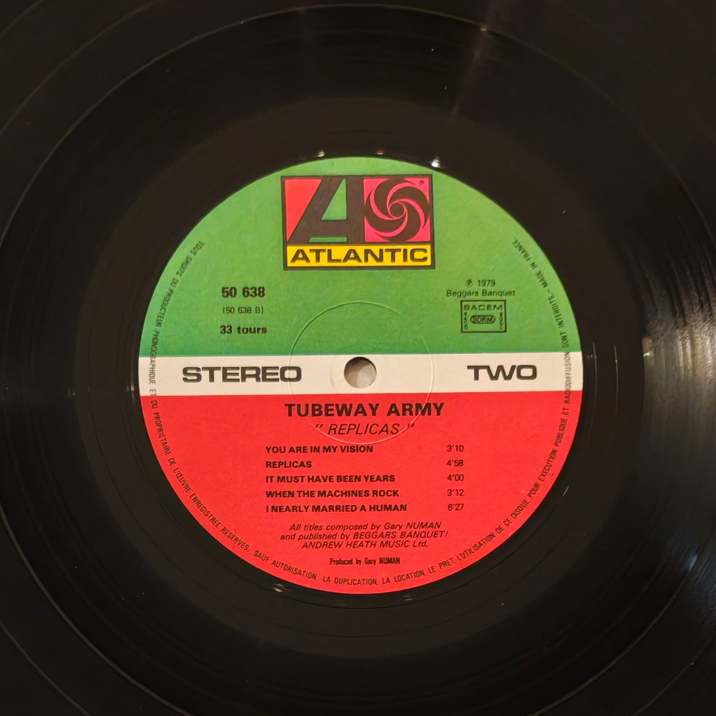 TUBEWAY ARMY - Replicas
