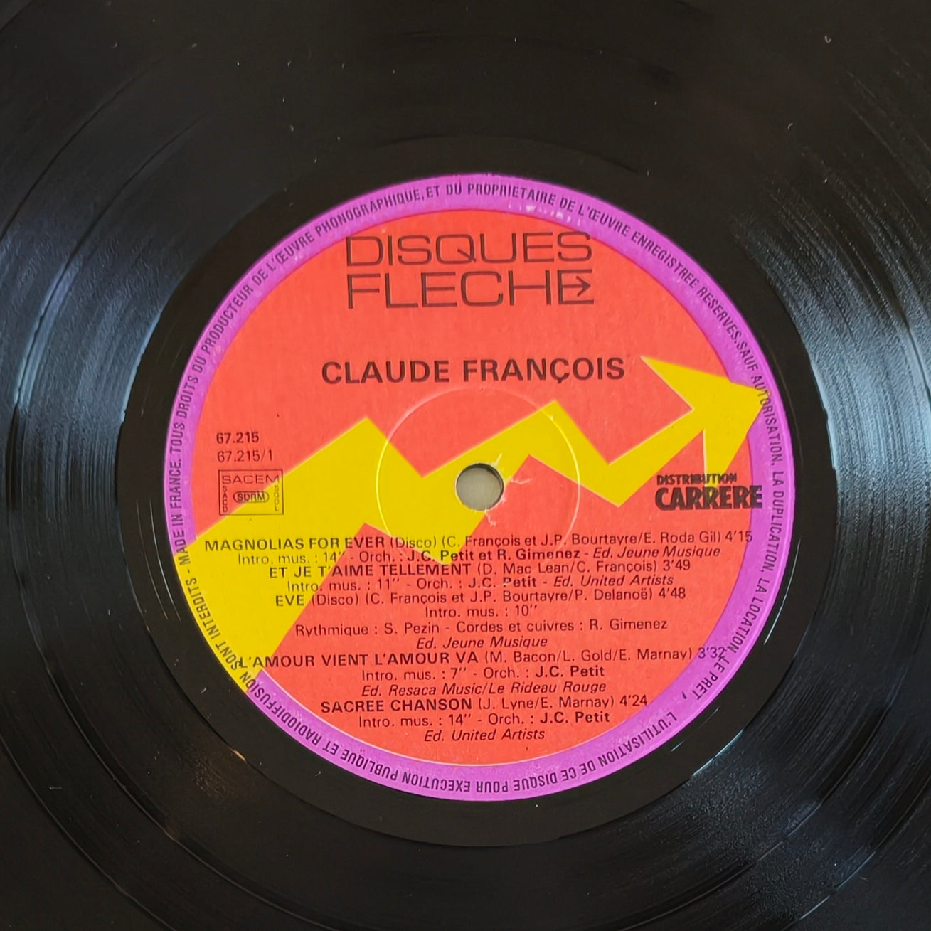 CLAUDE FRANCOIS - Magnolias For Ever