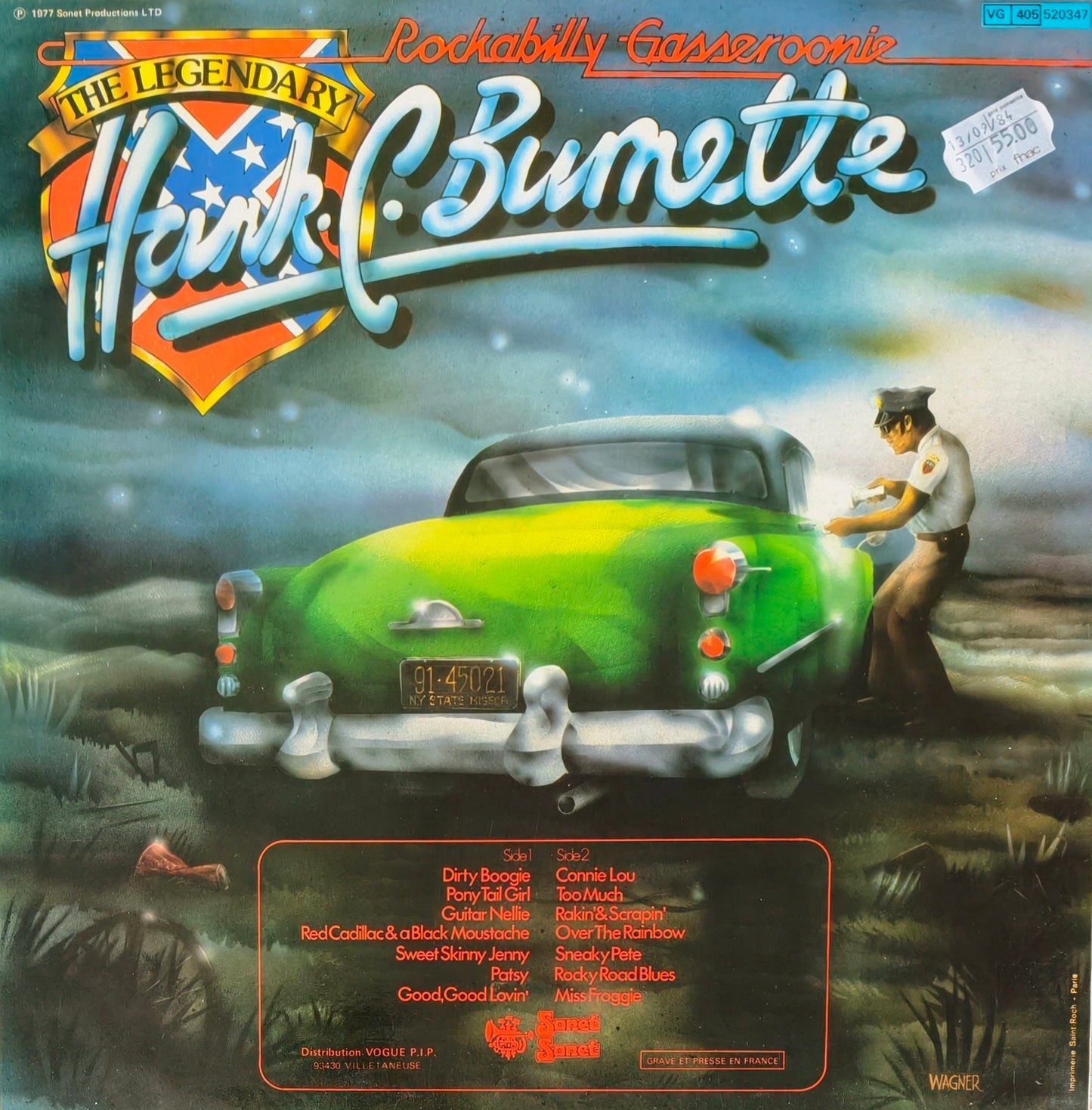HANK C. BURNETTE - Rockabilly Gasseroonie