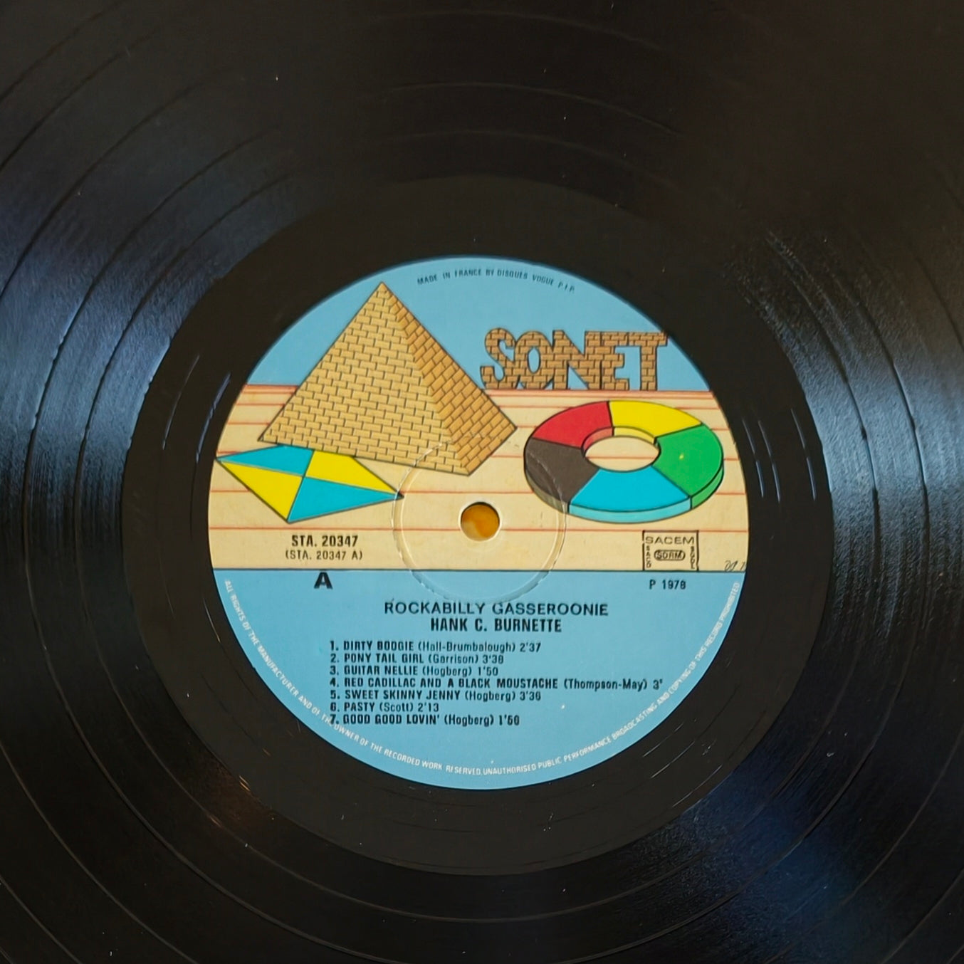 HANK C. BURNETTE - Rockabilly Gasseroonie