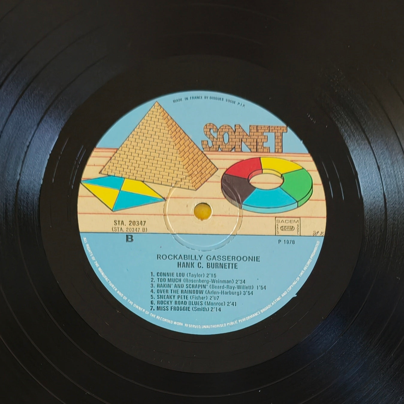HANK C. BURNETTE - Rockabilly Gasseroonie