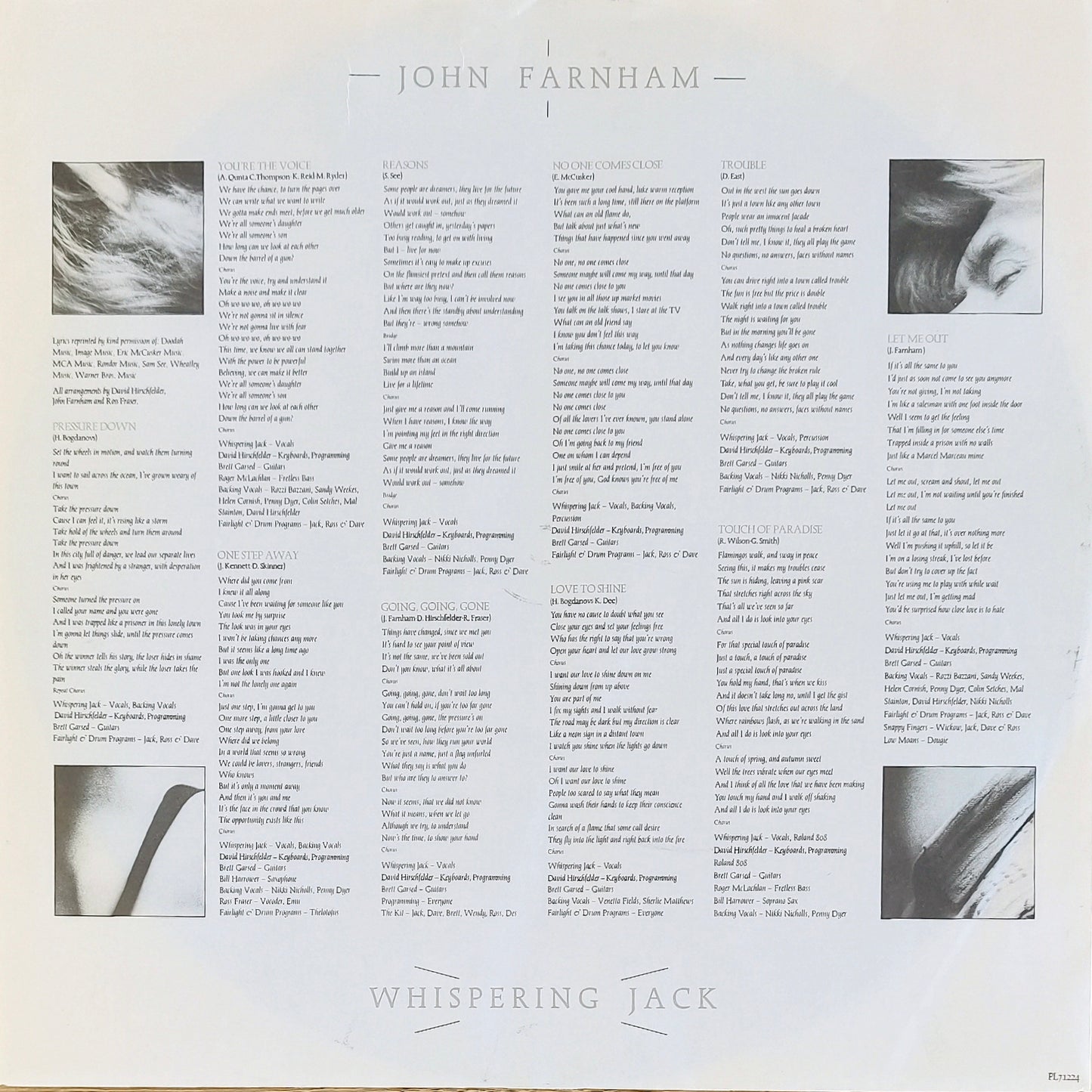 JOHN FARNHAM - Whispering Jack