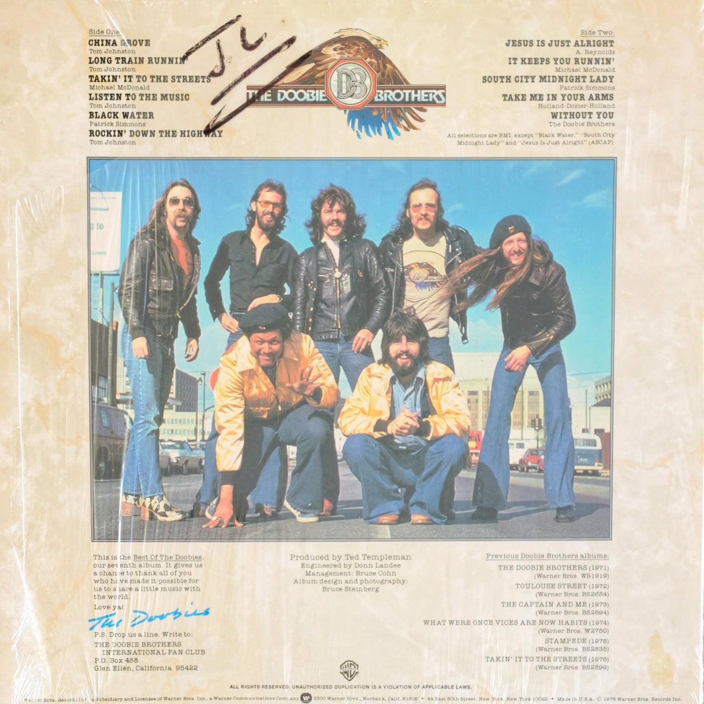 THE DOOBIE BROTHERS - Best Of The Doobies (Pressage US)
