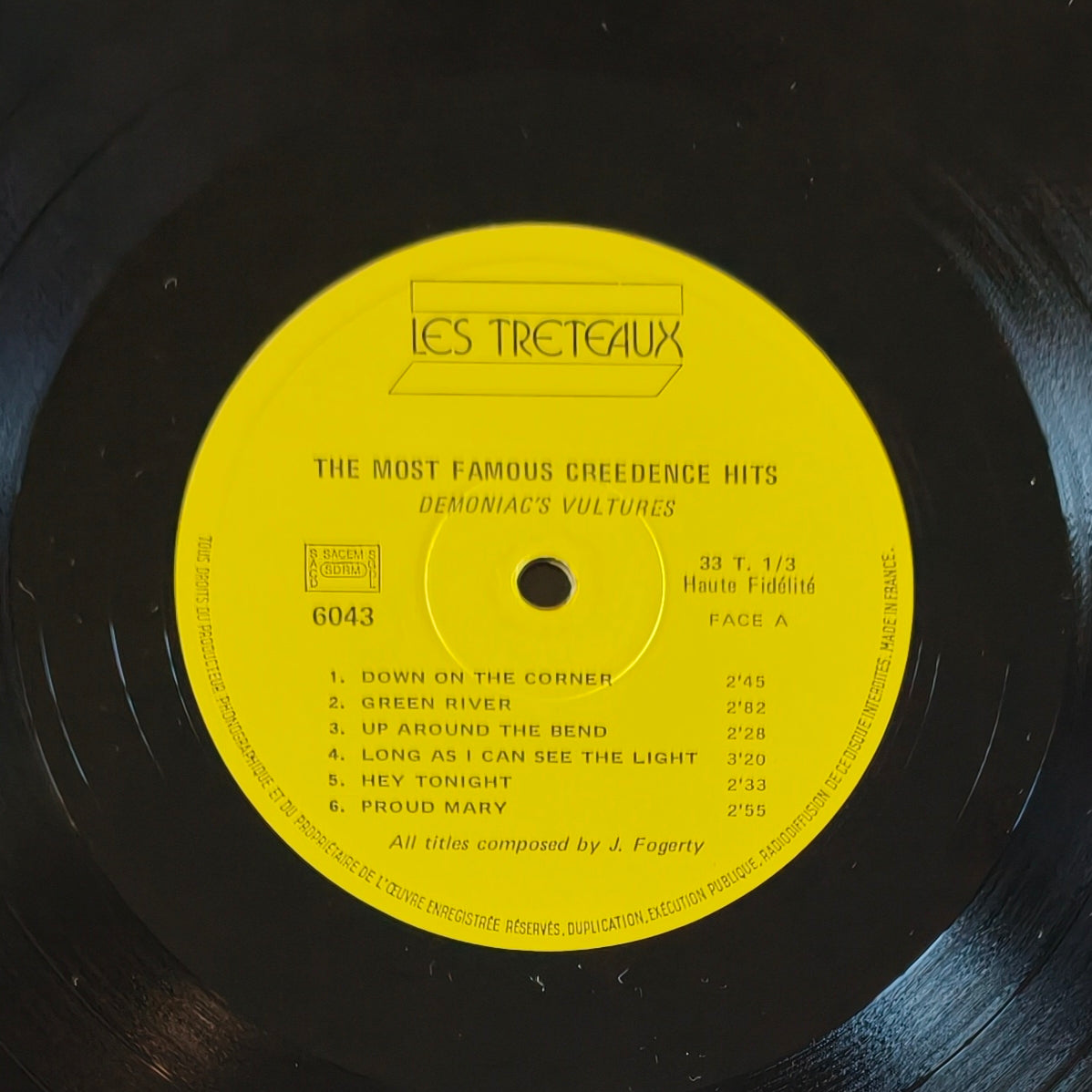 DEMONIAC'S VULTURE - The Most Famous Creedence Hits