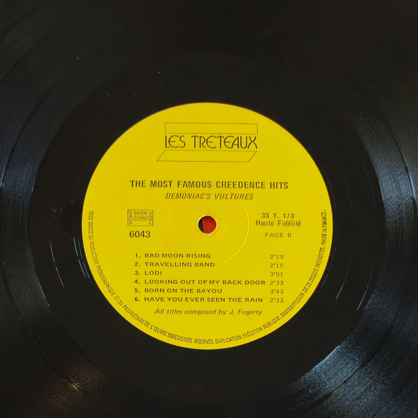 DEMONIAC'S VULTURE - The Most Famous Creedence Hits
