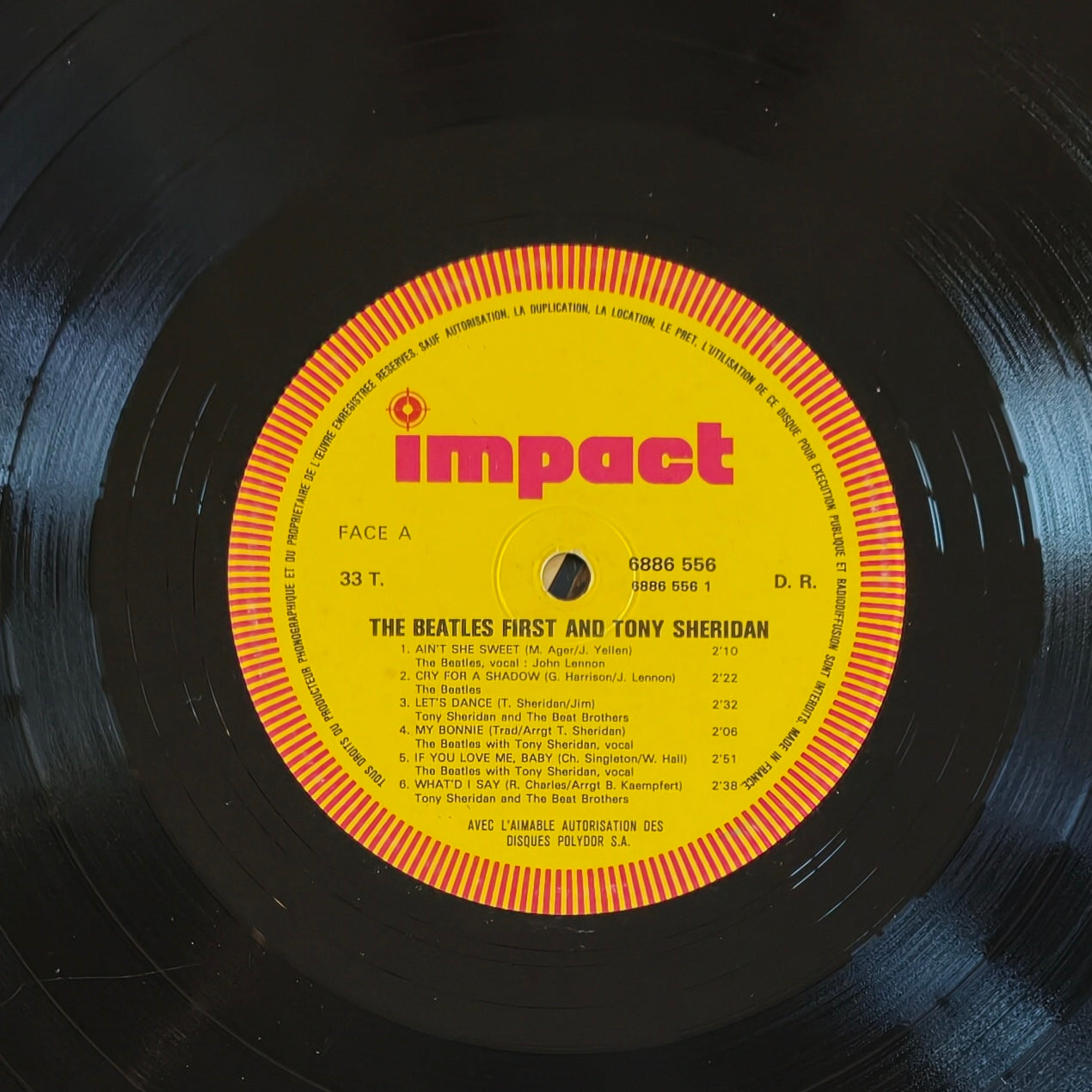 THE BEATLES and TONY SHERIDAN - First