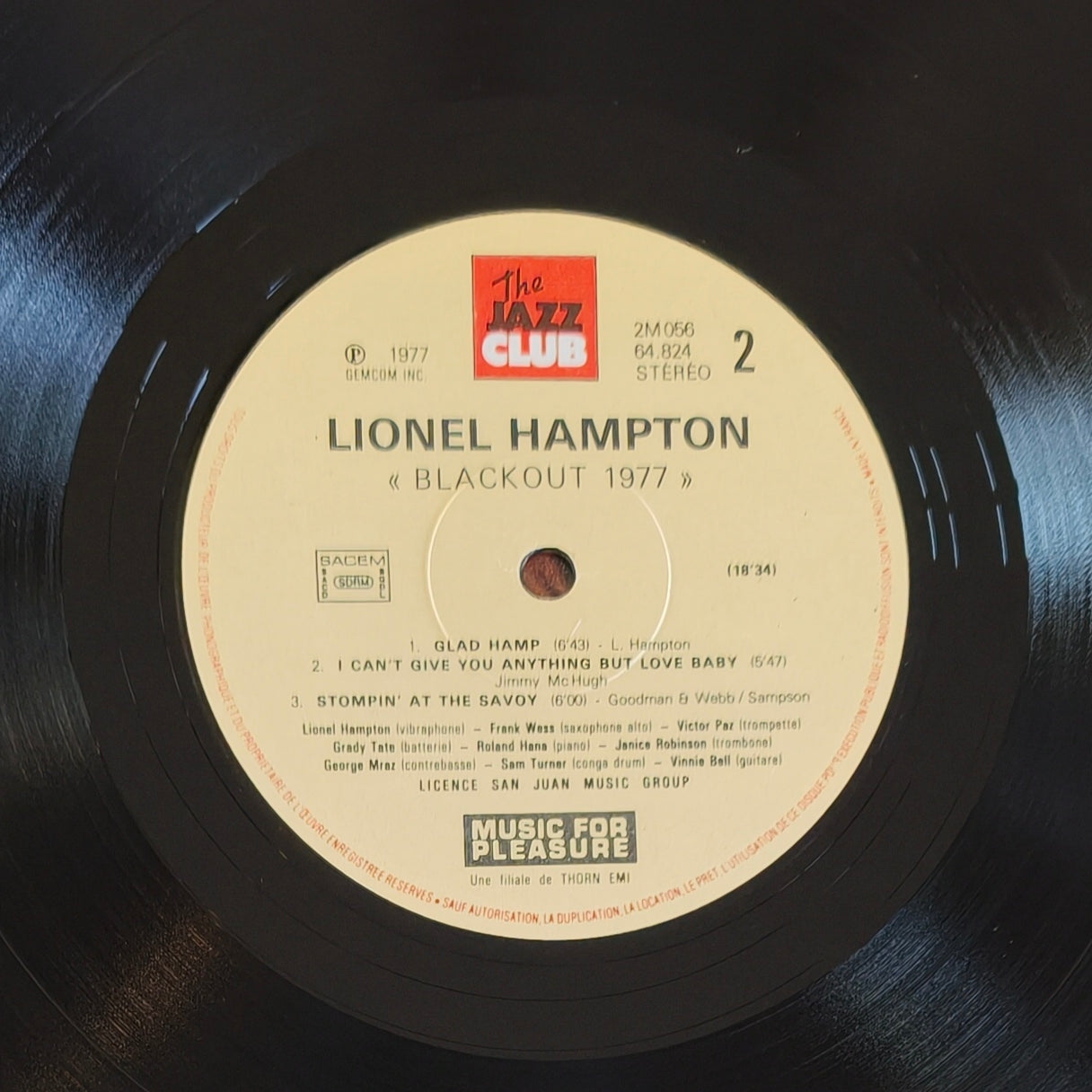 LIONEL HAMPTON - New York Black Out 1977