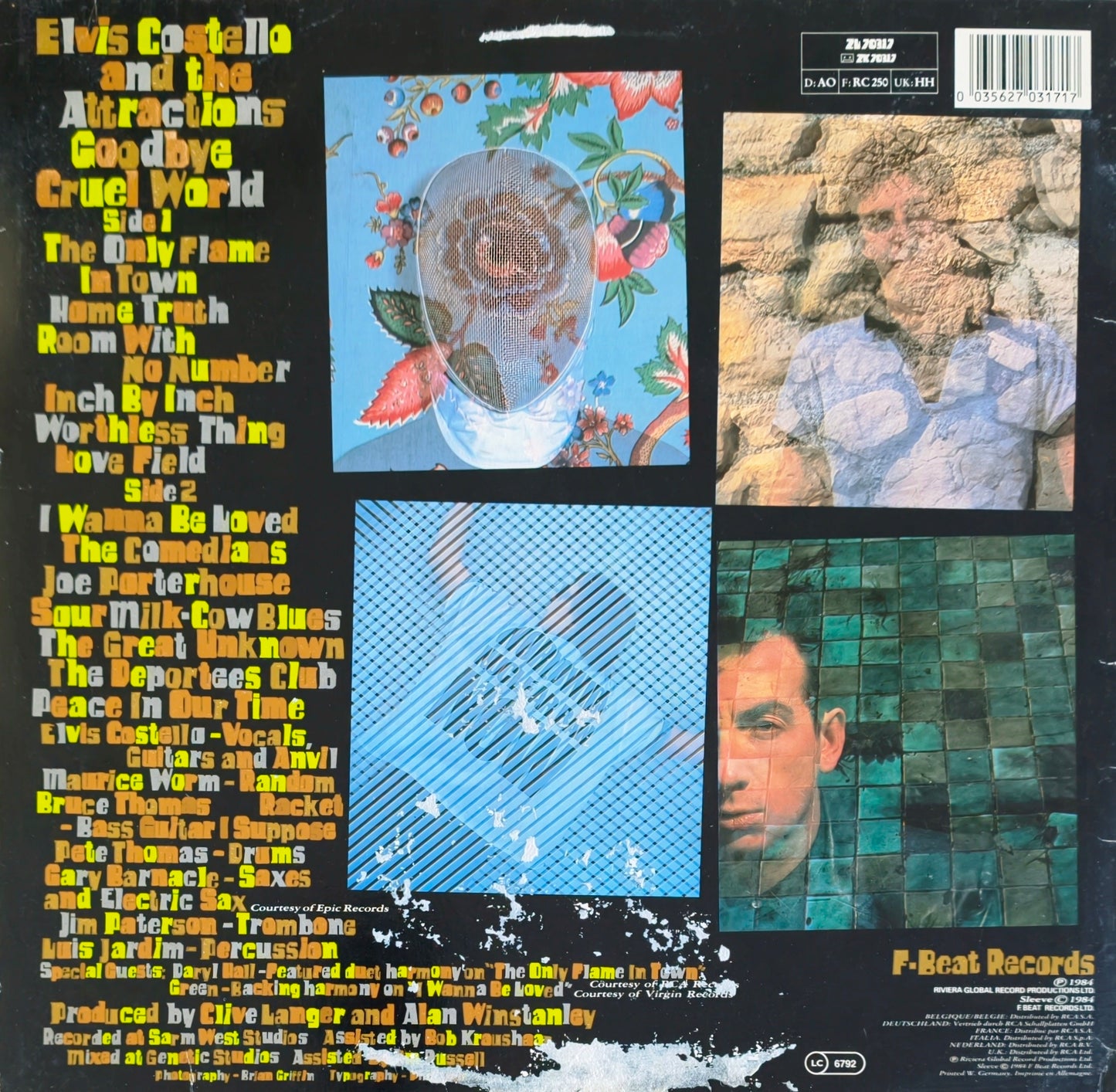 ELVIS COSTELLO AND THE ATTRACTIONS - Goodbye Cruel World