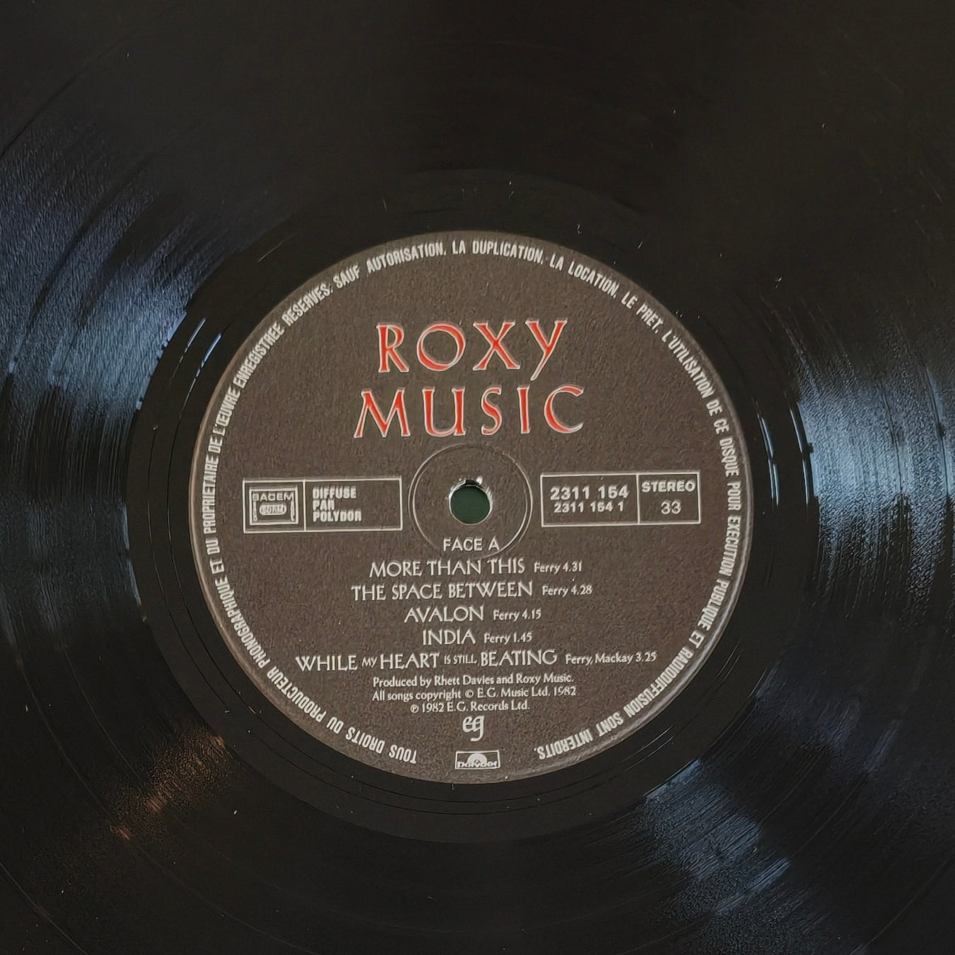 ROXY MUSIC - Avalon