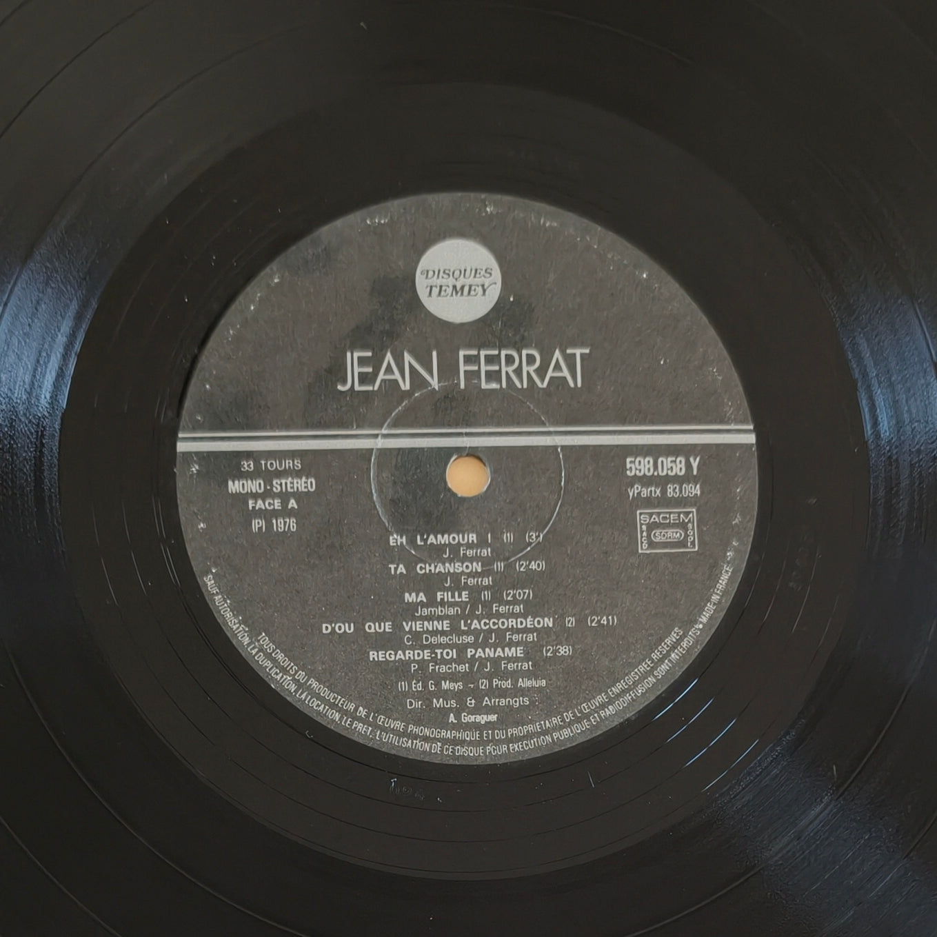 JEAN FERRAT - Eh L'amour!