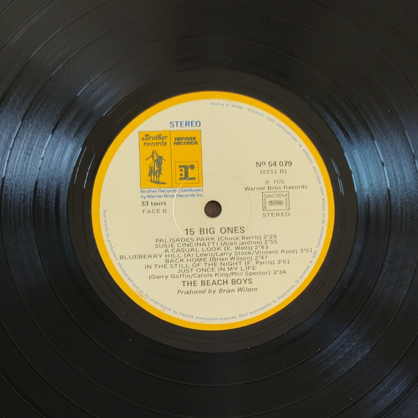 THE BEACH BOYS - 15 Big Ones