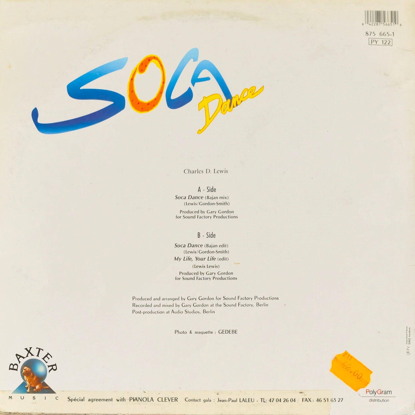 CHARLES D. LEWIS - Soca Dance