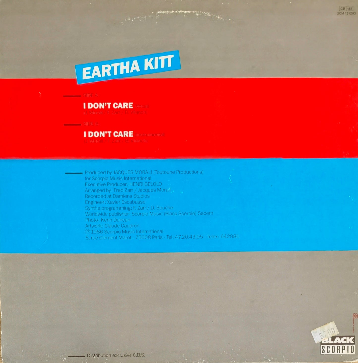 EARTHA KITT - I Don't Care